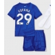 Chelsea Wesley Fofana #29 Barnkläder Hemma matchtröja till baby 2025-26 Kortärmad (+ Korta byxor) Billigt